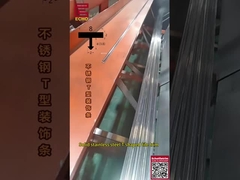 800kg/mステンレスT-Trim テスト - 20年塩水保証の海上級エッジガード