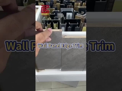 アルミ製の壁面 トリム 隙間のないシームカバー +コーナーガード WPC/PVCコーティングに最適です