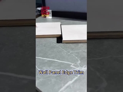 壁面用のスナップオンアルミニウムトリム 隙間のない密封と角の保護 パネルの拡張を解決します