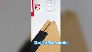 アルミニウム F タイプ エッジ トリム: 壁と床の仕上げに最適