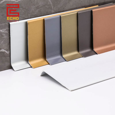 Flexible Skirting Board Profiles Baseboard Molding Covers 4 Inch For Interior Walls