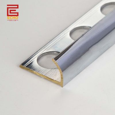磨いた丸められた青銅タイル エッジトリム 10mm青銅タイルプロフィール